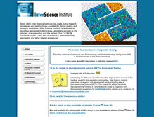 Tablet Screenshot of interscienceinstitute.com